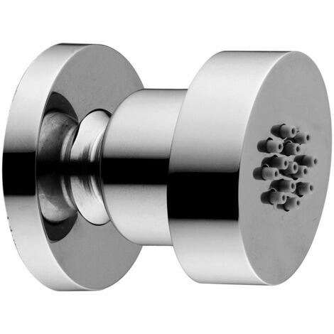 Douche de tête à jet latéral Ellittico avec rosace Paffoni ZSOF073CR  Chromé - Métal (1/2)