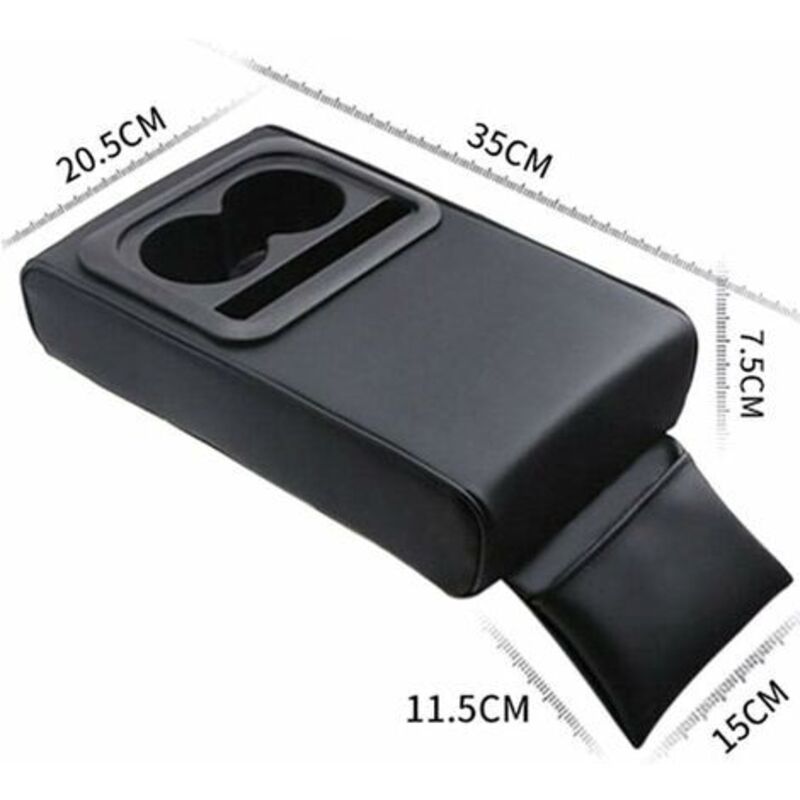 Boîte D'accoudoir Central Avec Porte-gobelet Pour Smart Fortwo/Forfour 453 (2015-2019) - Rangement Supplémentaire - 13