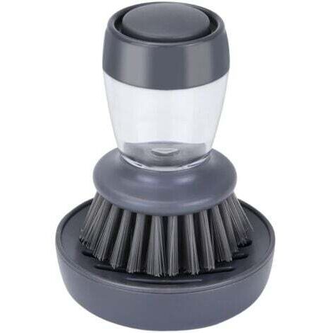 Brosse à vaisselle avec distributeur de savon, brosse de cuisine pour nettoyer la vaisselle, les casseroles et l'évier, brosse à vaisselle avec kit standard (1/5)