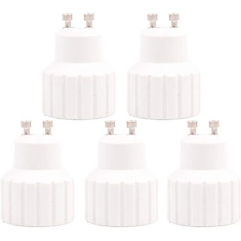 Adaptateur de douille de lampe GU10 vers GU10 - Adaptateur de lampe - Adaptateur de douille pour ampoules halogènes LED (1/6)