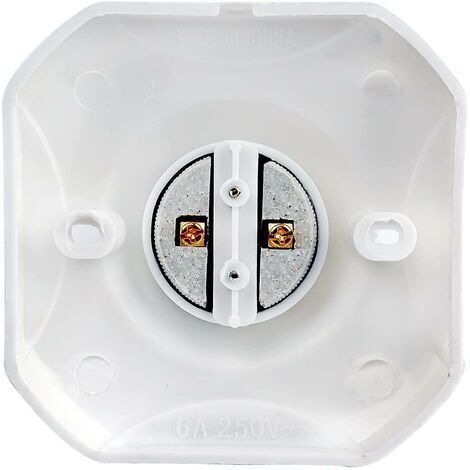 Nimomo Douille E27 Avec Télécommande - Support LED Intelligent à Visser Pour Plafond, Contrôle à Distance 20m, 220V Pour Maison Et Chambre