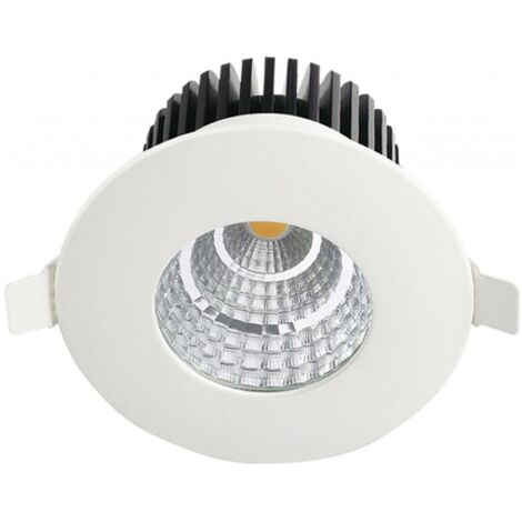Spot encastrable salle de bain étanche IP65 6W rond – Transformateur multi tensions 100-240V – Lumière blanche naturelle 4200K – Angle de faisceau 21° – Horoz Electric (1/5)