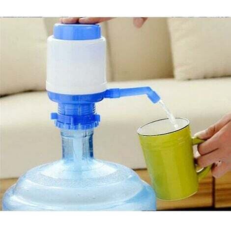 Ersandy – Distributeur manuel pour bouteille d'eau 5L, 8L, 10L – Anti-goutte, adaptable – Pour camping, bureau, maison – Résistant aux chutes (1/4)