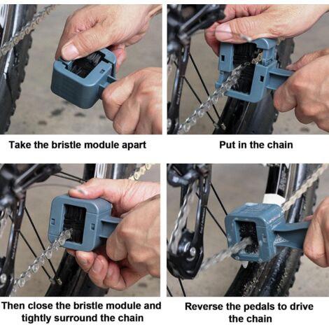 Solaughguy Outil Protection Chaîne Vélo - Garde Chaîne Axe Traversant 12mm Pour Transport Et Nettoyage