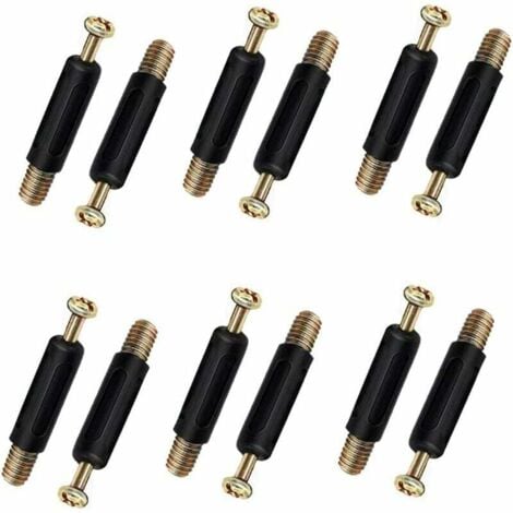 Écrous De Verrouillage à Came 75 Pièces écrou à Came Meubles Excentrique écrou De Roue Ensemble 3-en-1 Connecteur Fixation Matériel Outils écrou à