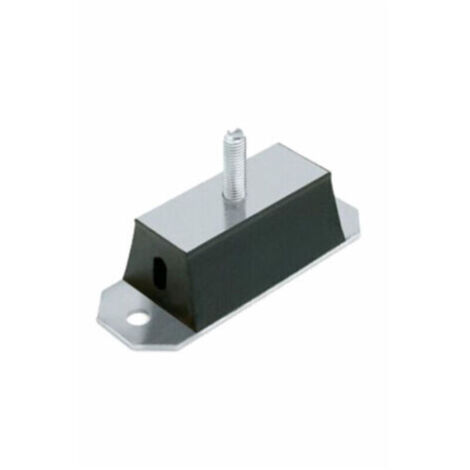 Silent Bloc rectangulaire Male 60X165 à fixer -  M12