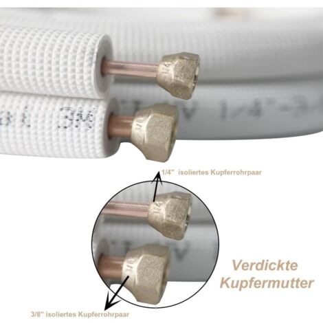 Kit 4 Cintreurs Tuyau Cuivre Climatiseur - 13ft - 1/4, 3/8, 1/2, 5/8 Pouce - Réutilisables & Haute Température
