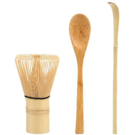 Fouet à Matcha et Cuillières - Ustensile Kit pour Matcha