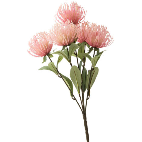 2 Chrysanthèmes Artificiels Réalistes - Fausses Fleurs d'Automne, Décoration de Saison sans Entretien