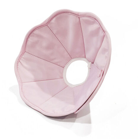 Collier de protection élisabéthain classique pour animaux, taille M, couleur rose, pour la convalescence post-opératoire