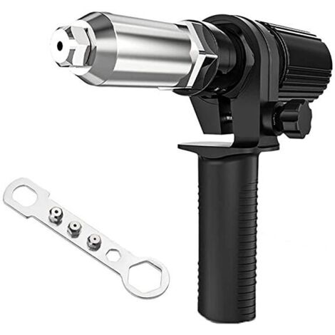 Riveteuse électrique, adaptateur pour riveteuse, riveteuse, accessoires pour dénoyautage, accessoires, adaptateur de connexion pour perceuse à rivets sans fil