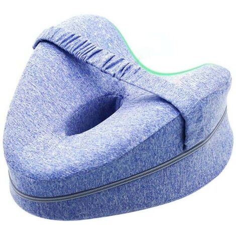 Oreiller orthopédique pour soulager la sciatique (bleu) (1/5)