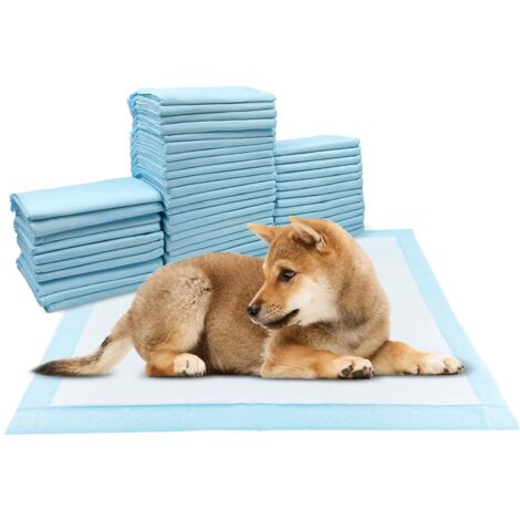 50 Pièces Alese Jetable, 45 × 60 cm Tapis Absorbant Chien, Alèse Pipi Propreté Educateur Chien Animaux, Aleze Impermeable, Pee Pad Apprentissage la Propreté Anti-Fuite Résistante