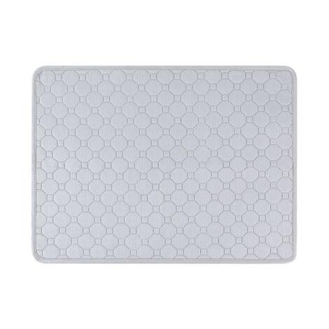 Tapis éducatif pour animaux – Gris clair – Taille S – Dimensions 60 × 45 cm