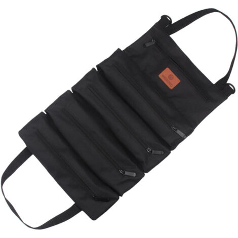 Sac à outils de réparation pour voiture – Noir – Pochette de rangement en toile