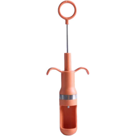 Dénoyauteur de jujube – Rouge – Outil multi-usage pour jujube, aubépine et cerise – Taille unique (1/5)