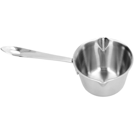 Casserole à beurre et lait en acier inoxydable 304 – Capacité 120 ml – Mini casserole