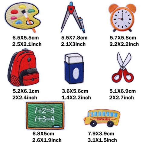Lot De 30 écussons Thermocollants étoiles Rouges - Réparation Sac à Dos