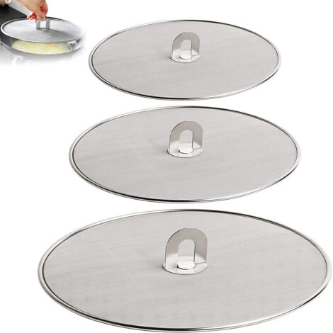 Ensemble de pare-éclaboussures en acier inoxydable pour cuisine, protection anti-projection