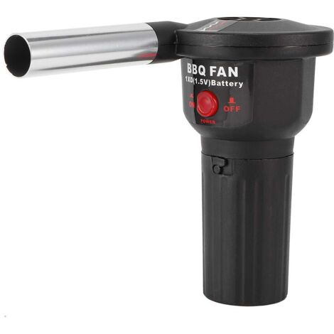 Souffleur d'Air pour Barbecue, Électrique à Piles, Durable et Pratique pour Cuisson, Camping, Allumage de Charbon de Bois en Plein Air