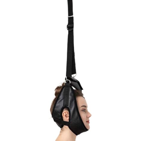 Dispositif de traction du cou, dispositif de traction cervicale, hamac pour étireur de cou, correcteur de traction du cou, kit d'étirement de la colonne vertébrale de porte pour homme et femme