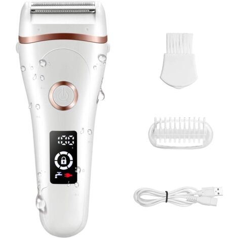 Électrique épilateur pour les femmes, 3 à 1, des têtes de rasage hypoallergéniques (1/5)
