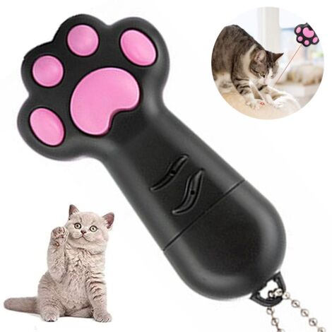 LED Pointeur pour les Chats 7-en-1 écran Interactif à Jouets de Pfotenform Chat Chaser Jouets LED Beleuchtungsspielzeug Chats-Übungsspielzeug Chaser pour l'entraînement