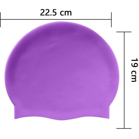 Bonnet De Bain Requin En Silicone Pour Enfants - Motif 3D, étanche, Confortable, Pour Piscine Et Entraînement