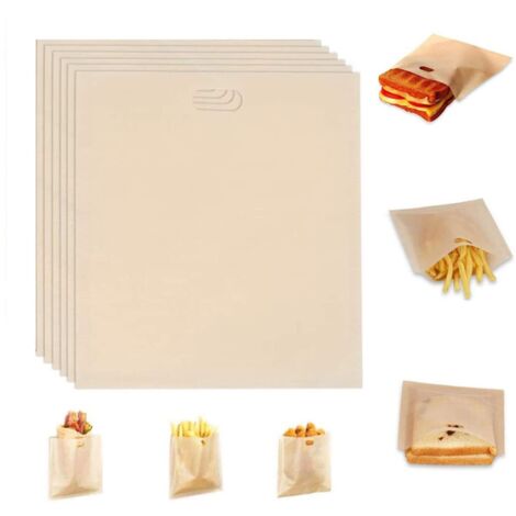 Sacs De Grillade En Aluminium,10 Pièces Sacs De Stockage Pour Légumes