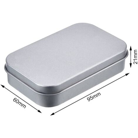 Boîtes À Biscuits En Métal – Boîte De Rangement De Bureau Pour Bonbons | Boîte De Rangement En Fer Blanc Anti-poussière Avec Couvercle Et Poignées