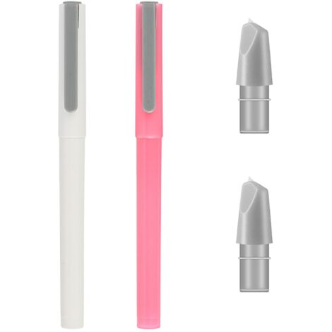 2 Pièces Peinture Diamant Coupeur en Céramique, Stylos à Découper pour Parchemin Avec Des Lames en Céramique de Chapeau pour Couper, Cartes de Vœux, Cahiers (1/5)