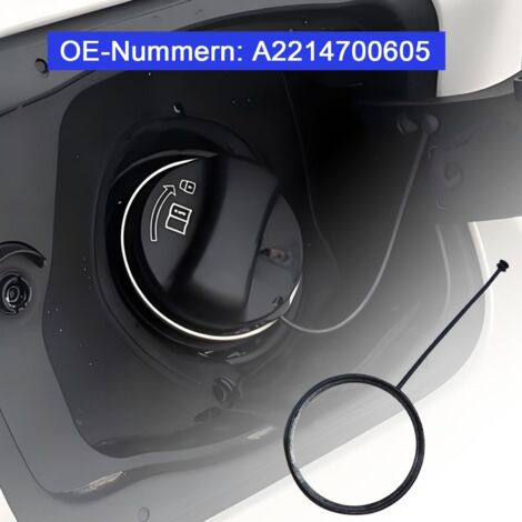 Bouchon De Réservoir Carburant Noir Pour Mercedes-Benz - Compatible W203 W204 W211 W212 W169 Etc. - Réf. 2214700605