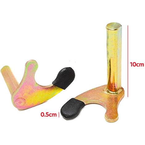 Extension De Béquille Pour KTM 890 Adventure/R (2020-2023) - Plaque élargie En Aluminium CNC, Couleur Orange/noir - 2