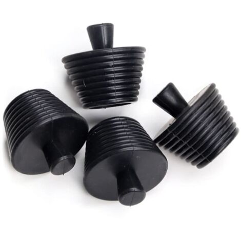 Bouchons de Vidange Universels 4 Pièces Bouchon Robinet Evier Bouchon de Vidange Baignoire Bouchon de Vidange en Silicone Bouchon D'étanchéité de Tuyau D'évacuation Bouchon Universel