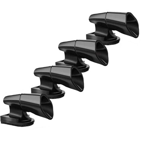 4 pièces Sifflets de cerf Avertissement de la faune pour voitures, véhicules, motos, noir Ultrasonique Cerf Attention, équipement à ultrasons (1/5)