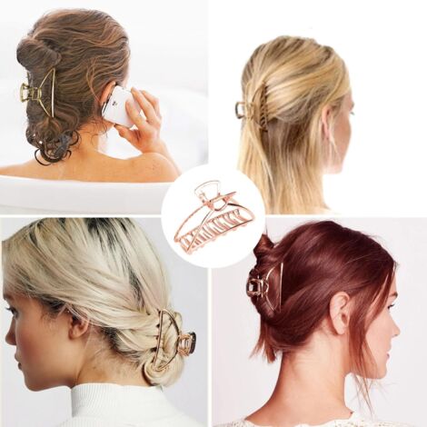 Cornes Avec Rose Foncé Rose Cheveux Gothique Clips Démon Corne Coiffe Diable Cosplay Fantasy Larp Festival Dragon Halloween Lolita Accessoire De Cheveux - France