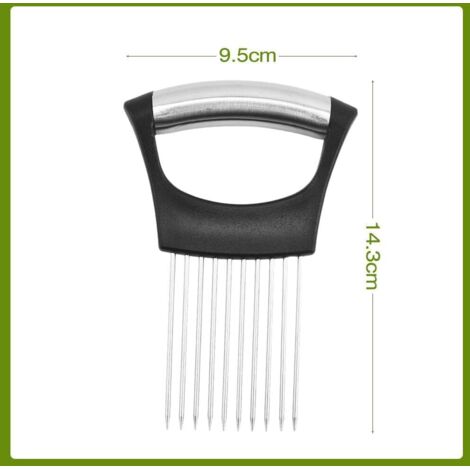 Nouveau Support De Tranches D'Oignon, 2024 Support à Oignons AméLioré Pour Trancher, Coupe-Citron, Coupe-LéGumes, Outil De Coupe Pour Viande, Oignons, Pommes De Terre, Tomates (1PCS)