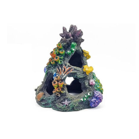 Décoration récif artificiel pour aquarium, roches décoratives effet naturel (1/5)