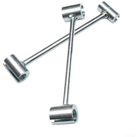 Clé de Réglage de l'Écart des Charnières, Outil de Réparation et Réglage de Charnière de Porte 8-25 mm, Ajustable (8-19 mm)