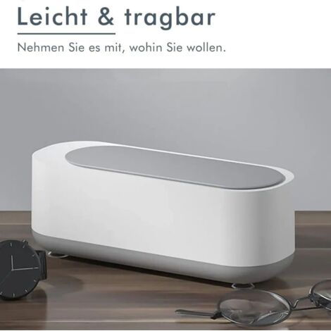 Nettoyeur, nettoyeur ultrasonique à haute fréquence,à 360° tridimensionnelle de Nettoyage à sec，pour les Lunettes, Bijoux, Bracelets de montres, Jouets