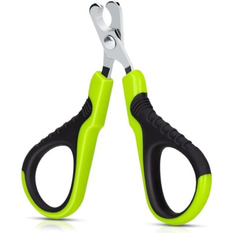 Ciseaux à ongles professionnels pour chats, lapins et petits animaux, coupe-griffes pour chats, ciseaux courbés en acier inoxydable, ciseaux coupe-griffes pour chats