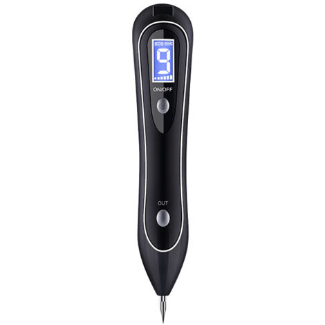 Laser Plasma Stylet-Noir-Bleu-Lumière De Soins De La Peau-Visage-Peau-Taches-Les Taches De Rousseur-Taches Pigmentaires - Verrues - Tatouage - Taupes - Remover-Beauté De Rajeunissement De La Peau
