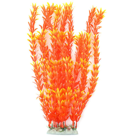 Plantes artificielles pour aquarium, grandes plantes pour aquarium, poissons en plastique, 30 cm