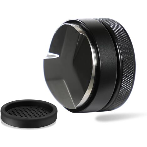 Distributeur de café réglable, en acier inoxydable, anti-dérapant, 51mm