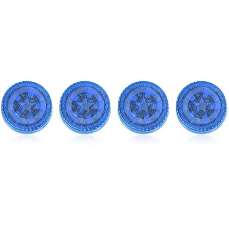 Ensemble de 4 Lumières LED de Signal pour la Voiture, sans Fil, Résistant à l'Eau, Bleu (1/5)