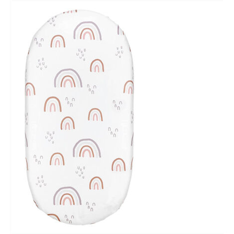 Lot de 2 draps-housses pour lit bébé, protège-matelas ajustés (1/5)