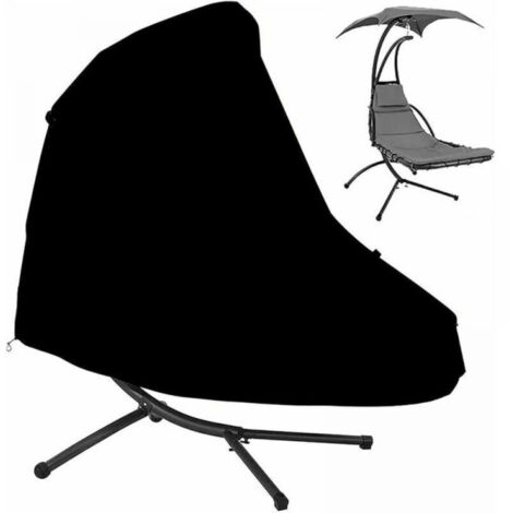 1PC Housse de Chaise Longue Suspendue en Tissu Oxford pour Balancelle de Jardin, Véranda, Pelouse, Protection de Meubles