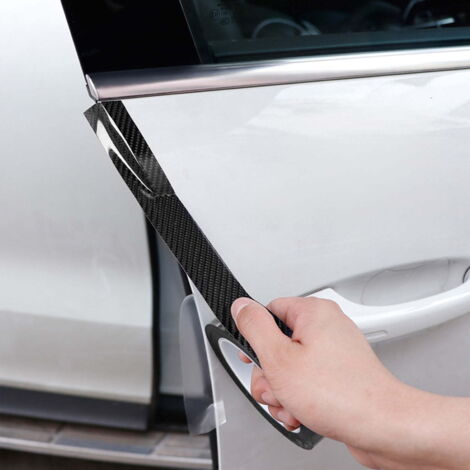 Autocollant protection voiture - 1 pièce, Pour seuil de portière arrière Pour femme 10cm x 3m