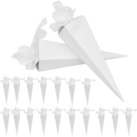Lot de 120 boîtes cadeaux de mariage Confettis blancs Confettis en papier Fleurs Confettis pour décoration Bonbons Pétales de chocolat (1/5)