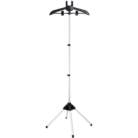 Support à vapeur pour vêtements, défroisseur à vapeur portable, trépied télescopique, porte-vêtements, cintre pour repassage à vapeur, accessoires de cuiseur vapeur, étendoir à linge télescopique (1/5)